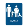 Family Bathroom Sign - Alpha Dog ADA Signs