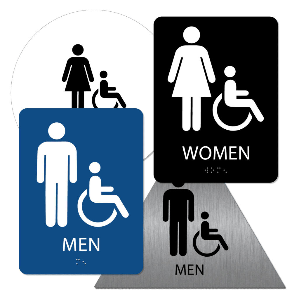 Alpha Dog ADA Signs