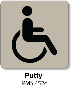 ada braille putty : alpha dog ada signs