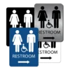 Unisex Bathroom Sign - Alpha Dog ADA Signs