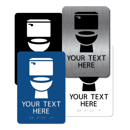 Custom All Gender Bathroom Sign