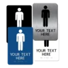 collage mens restroom signs cm96 : alpha dog ada signs