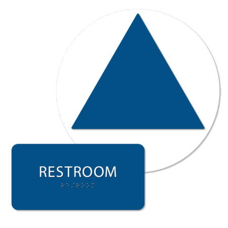 Unisex Bathroom Sign Bundle (Minimal)