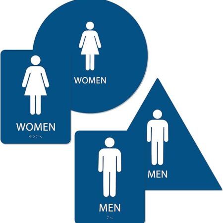 Men's & Women's Bathroom Sign Bundle