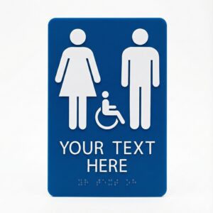 Custom Bathroom Signs