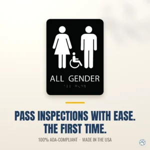 All Gender Restroom Sign (Accessible) — hero