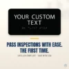 Custom Sign — black — hero
