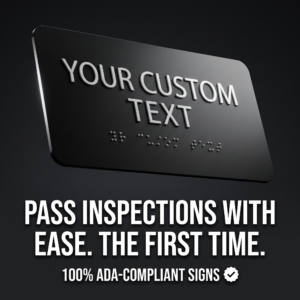 Custom Sign — black — hero