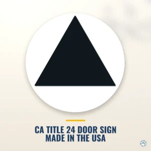 Family Bathroom Door Sign (Blank) — black — hero