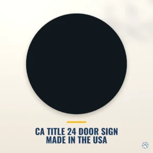 Girl's Bathroom Door Sign (Blank) — black — hero
